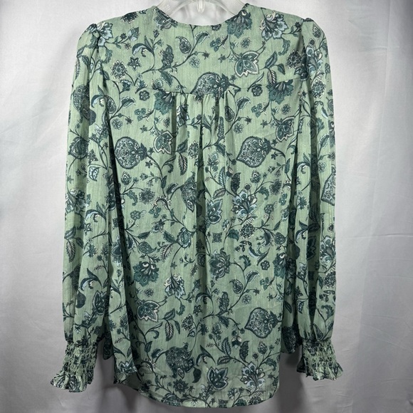 Womens Sheer Floral and Pattern Tops Set Size Medium Ophelia Roe and The Limited - Picture 4 of 9